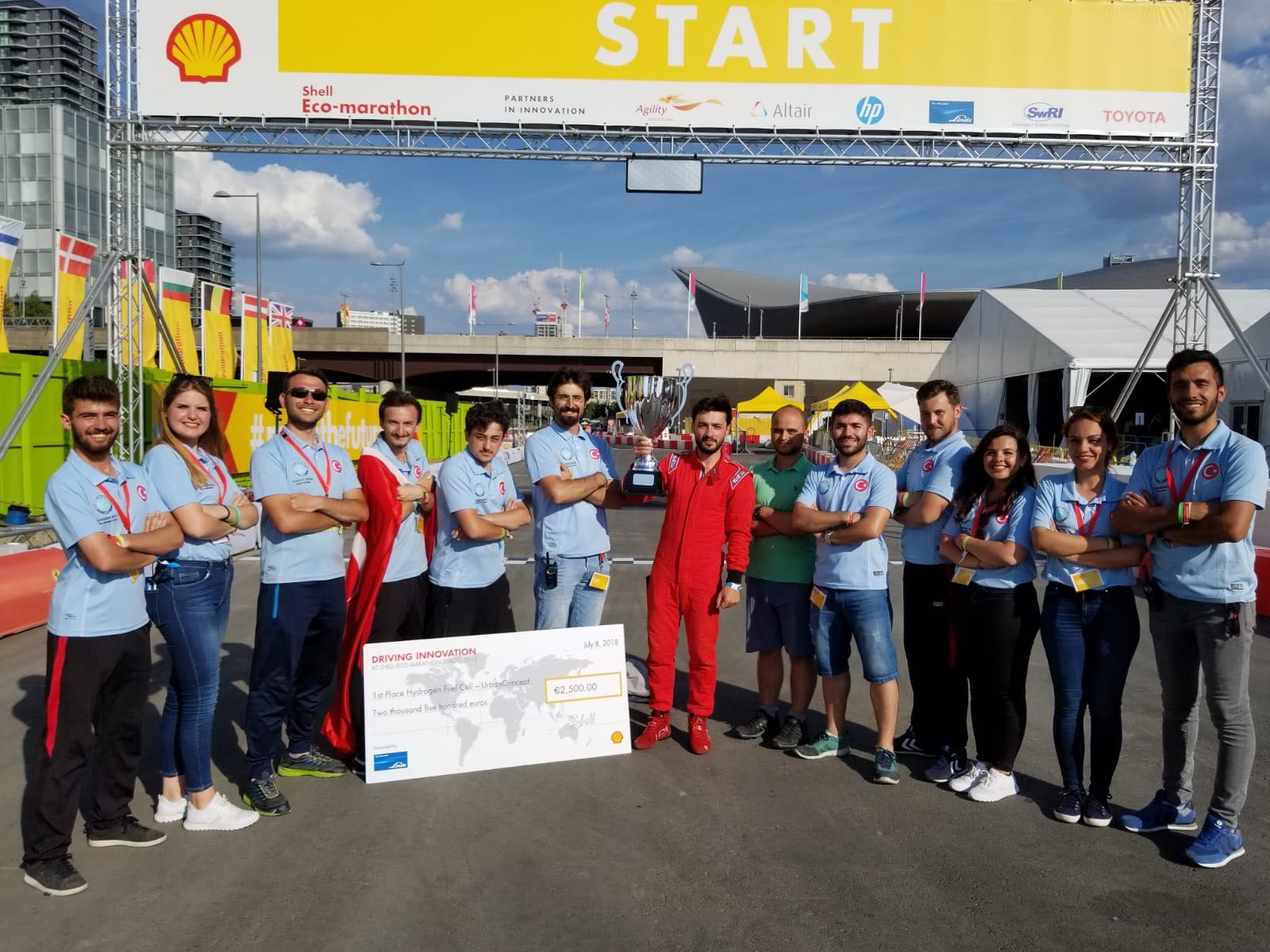 <div>UMAKİT, is developing hydrogen-powered cars.İt has participated and beig  part in competitions in international level in recent years representing Turkey.<br />
<br />
Shell Eco-Marathon Europe, based on the longest distance to travel with the least energy, was held in London in July. Turkey team who win the European championship competing with 11 competitors in their field made history as the first Turkish team. İnternal hydrogen powered vehicle with 1 cubic meter of hydrogen gas showed the success of 182.6 kilometers and became the most efficient vehicle.</div>

<div><br />
About a year, 13-students of UMAKİT  team who work with intense tempo  for the tools of the vehicle named Barbarossa,and it woth the effort.</div>

<div><br />
UMAKIT in Istanbul; Shell Eco-Marathon which will be held in Kocaeli  Turkey by TÜBİTAKi Efficiency Challenge races will be attended by energy-efficient vehicles. </div>