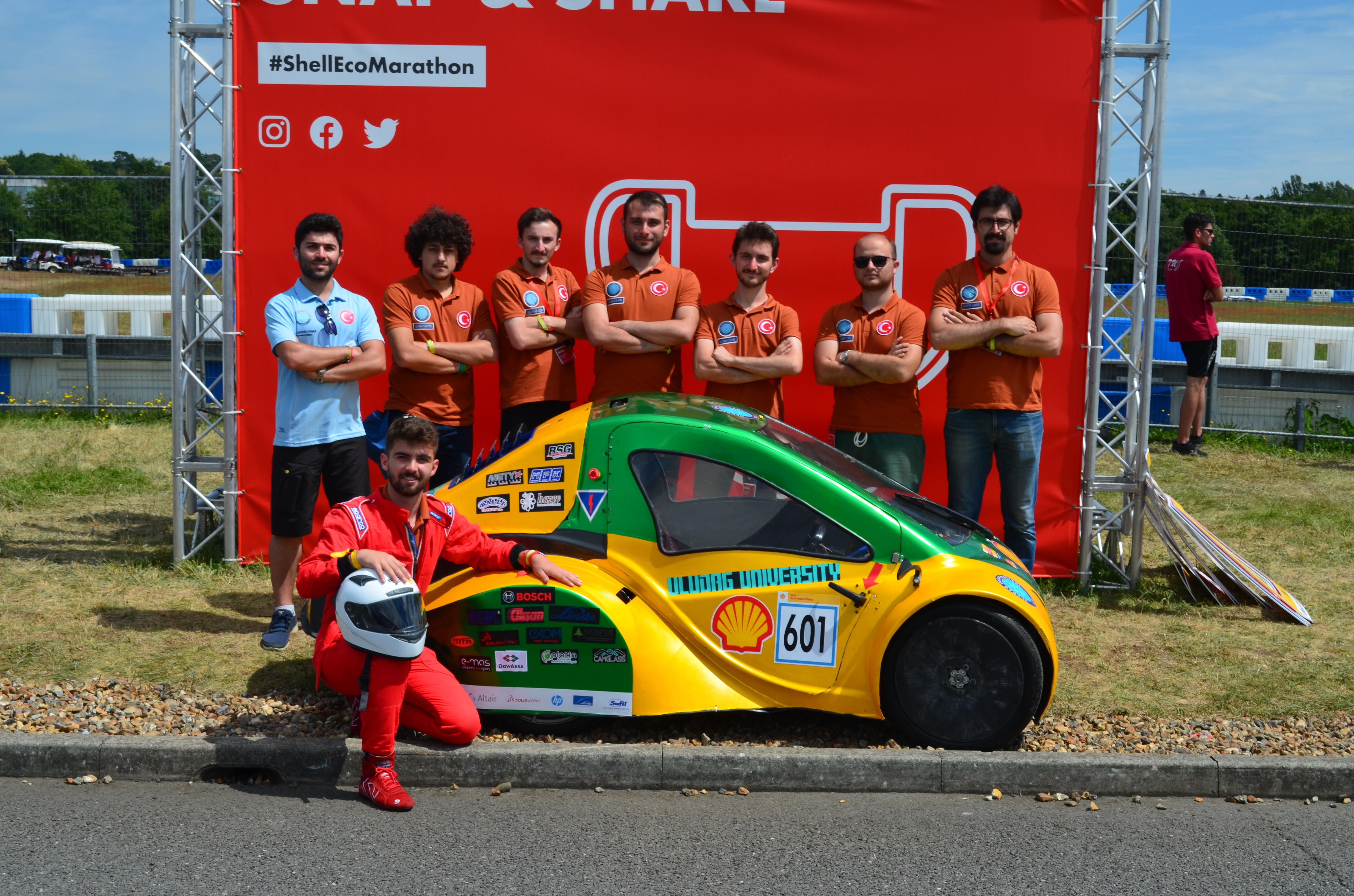 <p>Bursa Uludağ University Machinery Group (UMAKIT) students, once again sponsored by BSG Auto Parts was able to reach the award.</p>

<p>140 teams from 28 countries took place in Shell eco-Marathon Europe 2019 in London and once again Team UMAKİT became Turkey's pride in Technical Innovation Award.</p>

<p>The team became the European champion in the City Concept Hydrogen Powered Vehicle category last year, and this year won the second place in the European Technical Innovation Award.</p>

<p>In addition, UMAKIT team became the 6th most efficient vehicle in Europe with a score of 120 km / m ^ 3 in the efficiency competition within hydrogen powered vehicles.</p>