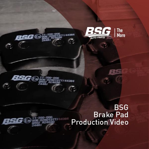BSG Brake Pad Production Video