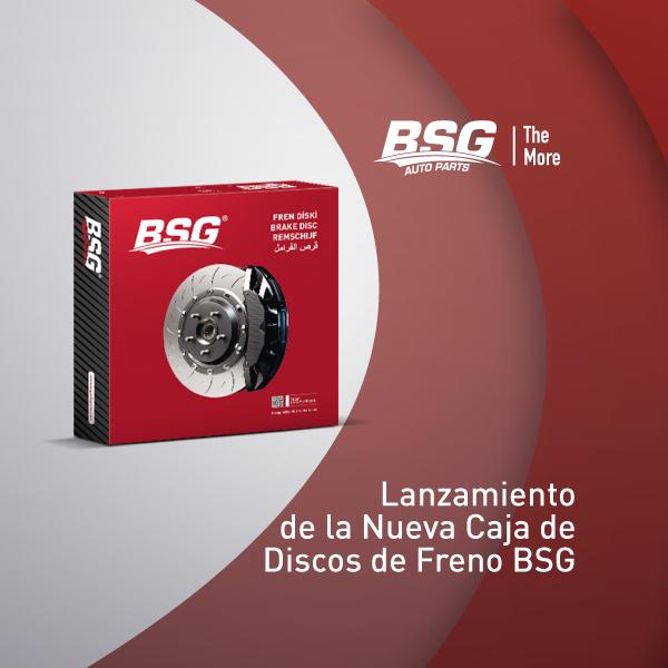 Lanzamiento del nuevo envase de los discos de freno de BSG