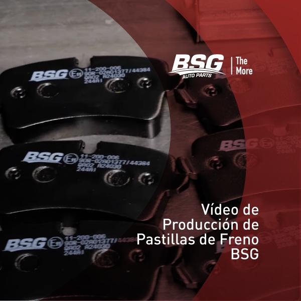 Vídeo de producción de pastillas de freno de BSG
